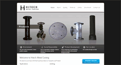 Desktop Screenshot of hitechmetalcasting.com