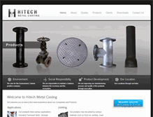 Tablet Screenshot of hitechmetalcasting.com